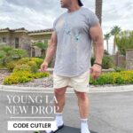 Jay Cutler Instagram - New drop at www.YoungLA.com. New Gen Compression Tee, New Gen Stringers, Drop Shoulder Cutoffs, Essential Basketball Shorts, and Graphic Rambo Tees. Use code CUTLER at checkout.