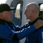 Jeff Bezos Instagram - He’s not only the beloved character James T. Kirk who along with Gene Roddenberry and the whole cast and crew of Star Trek inspired millions, but he’s also Bill Shatner. And Bill Shatner is an incredible man. It feels like we gave each other the gift of space fifty years apart. Thank you, Bill. @WilliamShatner