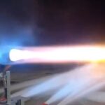 Jeff Bezos Instagram - This is the engine that will take the first woman to the surface of the Moon. The BE-7 is a high-performance, additively manufactured liquid hydrogen/liquid oxygen lunar landing engine with 10,000 lbf of thrust — deep throttling down to 2,000 lbf for a precise landing on the Moon. The engine will power @BlueOrigin’s National Team HLS lunar lander. Video is from a test this week at @NASA Marshall in Huntsville, Alabama — bringing cumulative test time on the program to 1,245 seconds. #Artemis #GradatimFerociter