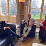 Jeff Bezos Instagram - ‪Discussing climate, sustainability, and preserving the natural world with President @emmanuelmacron today in Paris. #BezosEarthFund #ClimatePledge‬ Paris, France