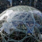 Jeff Bezos Instagram - I love my job and tap dance into work every day, but not usually on top of The Spheres. Huge thank you to Prime members everywhere and to the incredible Amazonians who made Prime Day work.