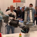 Jeff Bezos Instagram - Got a chance to scout some of the cool tech at the first #reMARS event. @haptx_inc @rivianofficial @harvardseas @wyssinstitute