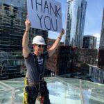 Jeff Bezos Instagram - I love my job and tap dance into work every day, but not usually on top of The Spheres. Huge thank you to Prime members everywhere and to the incredible Amazonians who made Prime Day work.