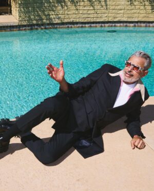Jeff Goldblum Instagram - “So, lucky me.” Thank you @ccaliforniastyle!!! 🙏🏼🎼🎹🪩🕺🏽🔮🦄🏝️🤸🏻‍♂️🦋🪬💎🌵🦚🍀🌺🍄🍦🐚🏄🏽‍♂️🌈🎨🍭🪐💫🎷🔑✨😎🫶🏼🎶
Photography by @magnusunnar 
Fashion Direction by @atvottero 
Chief Creative Officer @james_timmins
Chief Content Officer @andrewebarker 
Words by @richardjgodwin 
Grooming by @davidcoxhair 
Shot on location at @thecorazzahouse 
Production @laurenrennick