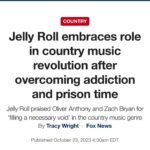 Jelly Roll Instagram – Making headlines out here again – never would’ve dreamed this would be life— unreal 🙏