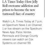 Jelly Roll Instagram - Making headlines out here again - never would’ve dreamed this would be life— unreal 🙏