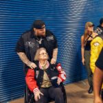 Jelly Roll Instagram - One of the coolest experiences for me is when my mother makes it out for a show. I started writing songs because I seen how much she loved music and how much it helped her . I am grateful that she is able to see my perform at this level. She got to come see me sell out the legendary Rupp Arena in Lexington Kentucky- of course she asked me to take her to Struggles dressing room to see him. She loves Struggle to death