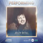 Jelly Roll Instagram - I’m kicking it off tonight baby! Tune into the 57th annual @cma Awards Live! At 7pm cst on ABC I have a special guest performing with me to open the show— try to guess who it is! #CMAawards