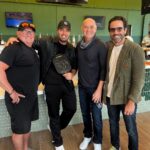 Jencarlos Canela Instagram - Learning from legends 🐐🎾 pickleball here we come!