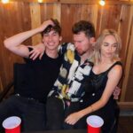 Jenn McAllister Instagram - just so happy to be together Los Angeles, California