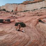 Jenn McAllister Instagram - driving cross country / day 1 Zion, Utah