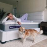 Jenn McAllister Instagram - i’ve been sleeping on a @purple mattress for years so when I moved into my house and upgraded to a king sized bed I was so PSYCHED that purple hooked me up with a new mattress to match. you spend 1/3 of your life in bed so it’s important you’re spending it on one that helps you sleep through the night and feel well rested in the morning. That’s why I’m a #purplepartner!!! #lifeonpurple Los Angeles, California