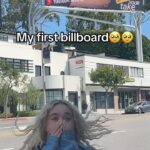 Jenna Davis Instagram - SO THIS HAPPENED🤯🥹😭♥️ & THERE IS ANOTHER ONE PLAYING IN TIMES SQUARE!!! HOLY MOLY!!! I am literally speechless as you can tell by my jumping 😂 Thank you @youtubemusic @youtube so much for this INSANE BILLBOARD and to y’all for all the support and love on DiCaprio I LOVE UU!!! more music coming soon ♥️♥️ #dicaprio #jennadavis #billboard #music #youtubemusic #surprise #jenna #leonardodicaprio #leodicaprio Sunset Blvd