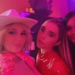 Jenna Davis Instagram - oops I did it again❤️‍🔥 thank uu @instagram & @meta for having me #spookyseason :)) Silver Lake, LA