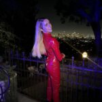Jenna Davis Instagram - oops I did it again❤️‍🔥 thank uu @instagram & @meta for having me #spookyseason :)) Silver Lake, LA