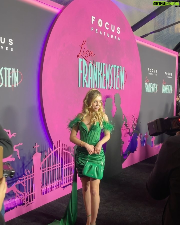 Jenna Davis Instagram - Our freaky fun movie @lisafrankensteinfilm will be out in theaters this FRIDAY Feb 9th!! 🧟💖 Very grateful to have been a small part of this Zom-Com alongside some of the most talented individuals!! @zeldawilliams , Diablo Cody, @focusfeatures thank you for allowing me to be your Lori & join this crazy fun film. @kathrynnewton & @colesprouse I look up to you both in so many ways. Your talent, passion, and drive for every project you are a part of is evident and inspiring. @lizasoberano I’m mad we didn’t get a photo together last night but thank you for being my cheer sister 🎀 @joeyharrisofficial @paolanandino @trinalafargue @henryeikenberry @bryce_romero29 @jailyn__rae what a joy it was to work alongside y’all. So much love for my @lisafrankensteinfilm family!! Grab your popcorn and go watch our freaky weird silly colorful film in theaters this FRIDAY 🎀🧟💕✨ #lisafrankenstien #lisafrankenstienfilm 💇‍♀️: @hairbybradleyleake ✨: @styledbylmc 👗: @Misscircle-newyork 👠: @stevemadden 👛: @katespadeny 💍: @shopbizouxx @drae.collection The Hollywood Athletic Club