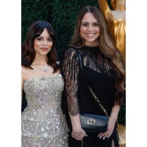 Jenna Ortega Instagram - What an honor to attend my first Emmy’s last night, with my gorgeous mom, as a nominee. I’m so incredibly grateful for this experience and so proud to have gotten to represent our show last night!! Thank you so much to the @televisionacad for a beautiful night / such a great show. And of course to @dior for the unbelievable dress x