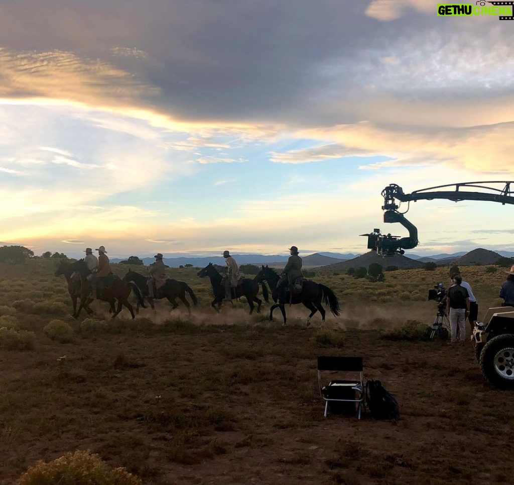 Jensen Ackles Instagram - Been out on the range for the last couple of weeks. Dream come true. Finally my bow legs are in their element. Excited to share more when I can. #RustWestern 📸@anjulnigam
