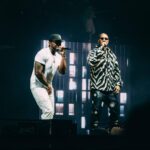 Jeremih Instagram - In life it’s moments like this I’ll never forget s/o “MIH” Big Homie,Bro @50cent I grow up listening to you and to be able to learn and be on a sold out world tour wit da 🐐’s @bustarhymes is beyond crazy!! Chicago was 🔥lit I can’t explain my appreciation for what you do for me MIH dawg 💯🫶🏾 #thefinallaptour #Chicagostarz #powerforce