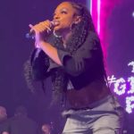 Jess Hilarious Instagram - Philly was lit tonight 🔥 @meekmill had jokes about my braids because his was finally fresh tonight 😜 @tierrawhack crazy Ass looked good AF tonight 😘 @nolimitherbo was rapping like it was last performance 🙏🏾 & @dababy was a delight to see in Philly ‼️ Big Thanks @gilliedaking I LOVE YOU FOREVER FAMILY ❤️ #Gilliefest Hair from @the.amariscollection Styled by @zadidthat_