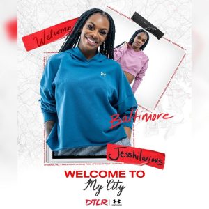 Jess Hilarious Instagram - WE ARE DOING THIS …IN BALTIMORE #CIAA WEEKEND …THAT’S RIGHT ‼️ THERE ARE BILLBOARDS ALL OVER THE CITY OF YOURS TRULY #JessHilarious 🤩 Thank you @underarmour & @dtlrofficial for this collab! I love you #BALTIMORE 🫶🏽