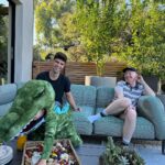 Jesse Tyler Ferguson Instagram - dinosaur, but make it fashion