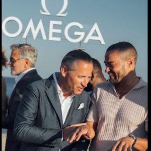 Jesse Williams Instagram - 🙏🏽 A major thank you for @Omega’s healthy welcome into their family and big time congrats on the 75th anniversary. 
#Seamaster #Omega
