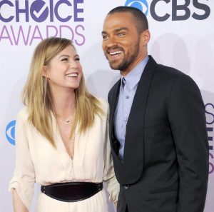 Jesse Williams Instagram - 🥂 Big Love & Congrats to my generous, hilarious, homie @ellenpompeo 🏆 Legacy Forever