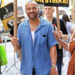Jesse Williams Instagram – 💪🏽 Solidarity with labor, period.  Workers united can halt operations in a multi-billion-dollar industry because they are necessary. If they are necessary, they have value. If they have value, they should have an unobstructed view of that value: transparency re: the fruits of their labor and the ability to negotiate fair compensation reflecting that value. 

Only 5-15% of our union members earn the annual $26,470 needed to qualify for health care. So 85-95% of us earn less than $26,470 a year. @Variety estimates that only 2 percent of the union’s membership “safely earn a middle class wage…” This is about the working class, not the wealthy. 
Hold fast and fairly. 🪧
@sagaftra 💪🏽 @wgawest @wgaeast