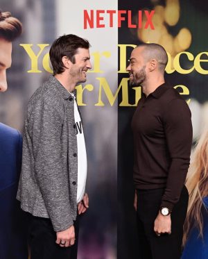 Jesse Williams Instagram - The RomCom has landed: Choose your fighter 😂
•NYC early theater screening of #YourPlaceOrMine was loud! 
The film is yours on @netflix Feb 10th.