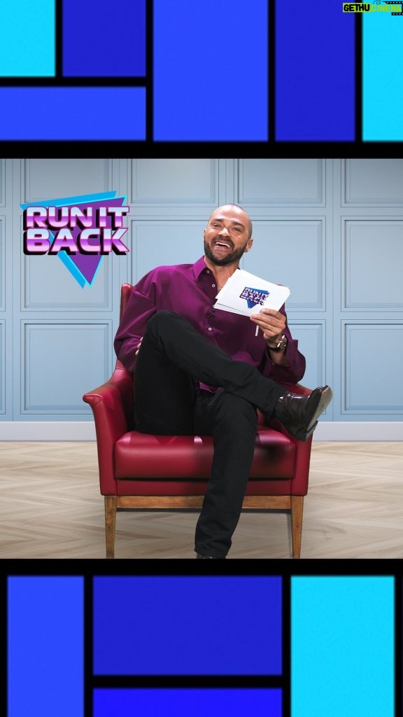 Jesse Williams Instagram - Our series “Run It Back” is BACK –– and better than ever! Watch as @iJesseWilliams, star of the new @Netflix rom-com “Your Place Or Mine,” decides if we should bring back some of the most iconic love story tropes, or keep them in the past! #RunItBack #Colbert The Late Show with Stephen Colbert