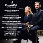 Jessica Chastain Instagram – What a week for @adollshousebway 🖤🎉 I am over the moon!!!! Congrats to all other nominees! It’s the most incredible community and I’m honored to be shoulder to shoulder with you. Thank you @jamielloyd for getting me back onstage and agreeing to do this in NY. There’s only 6 more weeks to to see @adollshousebway Hope to see you all ❤️