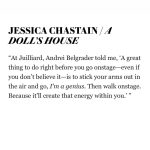 Jessica Chastain Instagram – @vanityfair Curtain Call 😘