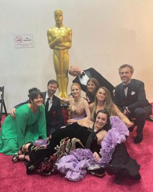 Jessica Chastain Instagram - Can’t believe it’s already been a year. Congrats to all of this year’s nominees, enjoy your special night 🖤 #Oscars2022