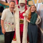 Jessica Chastain Instagram – @_mitchelltravers_ was on the nice list this year. It was a very merry day at @theviewabc