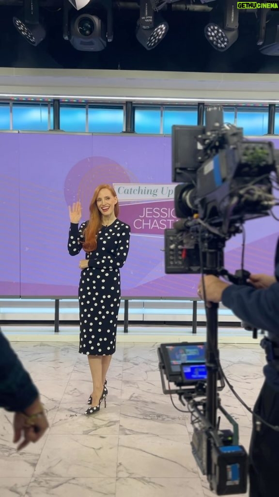 Jessica Chastain Instagram - Today on the @todayshow