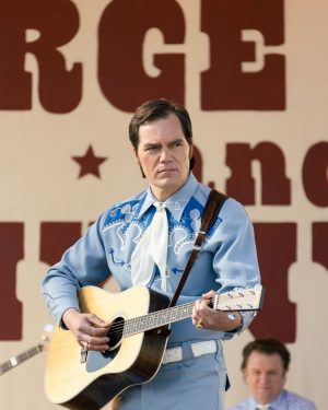 Jessica Chastain Instagram - About a year ago we were in music rehearsals, learning some of George Jones and Tammy Wynette’s biggest hits. Nerves were high, emotions were higher as we tried to channel these two country legends. A year has passed and we can finally start to share their story with you. More to come from #GeorgeAndTammy @paramountnetwork