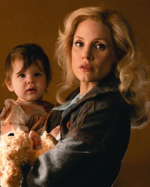Jessica Chastain Instagram - About a year ago we were in music rehearsals, learning some of George Jones and Tammy Wynette’s biggest hits. Nerves were high, emotions were higher as we tried to channel these two country legends. A year has passed and we can finally start to share their story with you. More to come from #GeorgeAndTammy @paramountnetwork