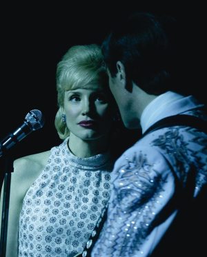 Jessica Chastain Instagram - About a year ago we were in music rehearsals, learning some of George Jones and Tammy Wynette’s biggest hits. Nerves were high, emotions were higher as we tried to channel these two country legends. A year has passed and we can finally start to share their story with you. More to come from #GeorgeAndTammy @paramountnetwork