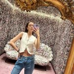 Jessica Jung Instagram - Fitting room selfies📸💜🌸😝