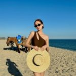 Jessica Jung Instagram - Sandy toes & vitamin sea🏖️☀️🕶️👒🩴🐴🐚🐠🌊🌈🔆💕 Los Cabos, Mexico