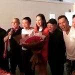 Jet Li Instagram - Congratulation to @donnieyenofficial on his wedding anniversary. Jack ma, Wu Jing, Yuen Woo-Ping and I gave them a surprise by showing up together! #jetli