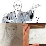 Jet Li Instagram - I received several paintings from my fans lately. Thank you so much for this beautiful artwork @sun_amaoagou @REN_gokuh #jetli #jetlifans #jetlifanart