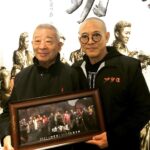 Jet Li Instagram - It's good to see my teacher Master Wu Bin looking very healthy, he is someone that continues to inspire me. #Jetli #grandmaster #taiji