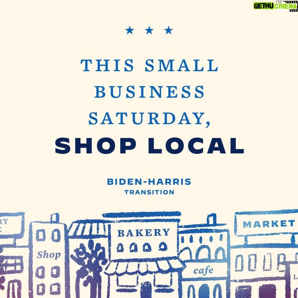 Jill Biden Instagram - Small businesses are struggling. This #SmallBusinessSaturday, shop local.