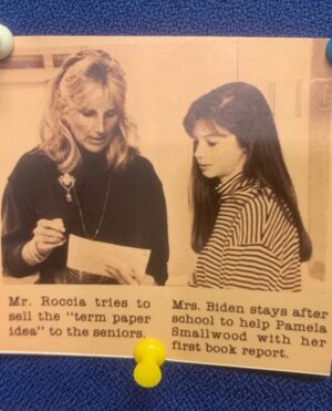 Jill Biden Instagram - Teaching is not what I do. It's who I am.

I'll be giving my #DemConvention speech tonight from my former classroom. Brandywine High School. Room 232.