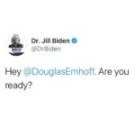 Jill Biden Instagram - Okay @DouglasEmhoff. Let’s win this, together.