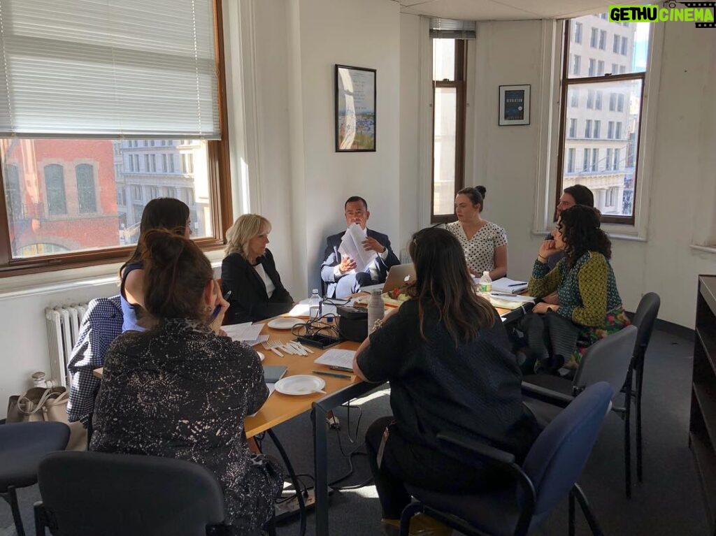 Jill Biden Instagram - Great meeting with my book publishing team at the #FlatironBuilding. Thank you for your advice and believing in a book that had not yet been written. Couldn't have done it without you! #wherethelightenters