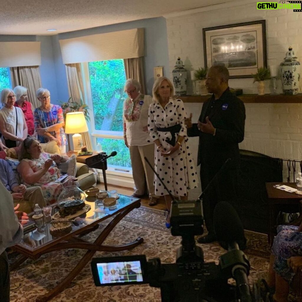 Jill Biden Instagram - Until next time, Dorchester County! Thanks for the warm welcome. Summerville, South Carolina