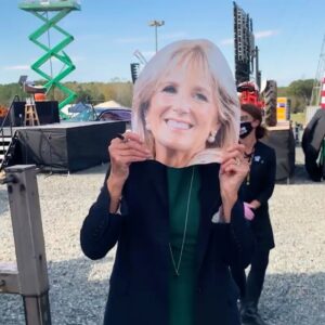 Jill Biden Instagram - Always pack an extra mask. Happy Halloween! 🎃